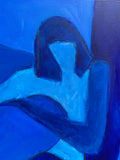 Original art for sale at UGallery.com | Shadow Play by Robin Okun | $1,825 | acrylic painting | 30' h x 40' w | thumbnail 4