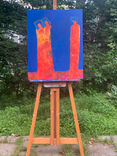 Take Two by Robin Okun |   Closeup View of Artwork 