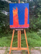 Original art for sale at UGallery.com | Take Two by Robin Okun | $1,175 | acrylic painting | 30' h x 24' w | thumbnail 4