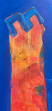Original art for sale at UGallery.com | Take Two by Robin Okun | $1,175 | acrylic painting | 30' h x 24' w | thumbnail 3