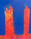 Original art for sale at UGallery.com | Take Two by Robin Okun | $1,175 | acrylic painting | 30' h x 24' w | thumbnail 1