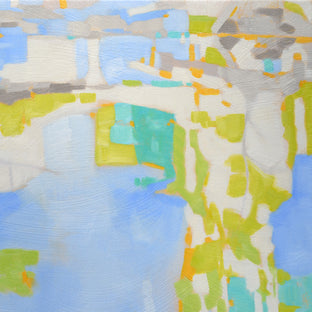 Original art for sale at UGallery.com | Rock Creek Bed, with Water by Natalie George | $680 | oil painting | 24' h x 24' w | photo 4