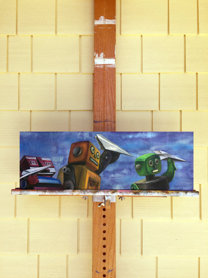 Roger That by Diane Flick |  Context View of Artwork 