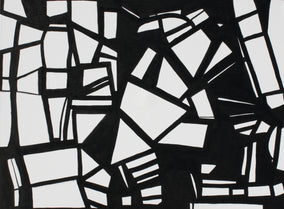 Original art for sale at UGallery.com | Sentence 1 by Roman Antopolsky | $2,575 | ink artwork | 30' h x 40' w
