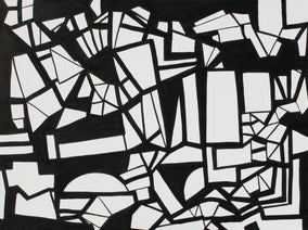Original art for sale at UGallery.com | Sentence 3 by Roman Antopolsky | $2,575 | ink artwork | 30' h x 40' w