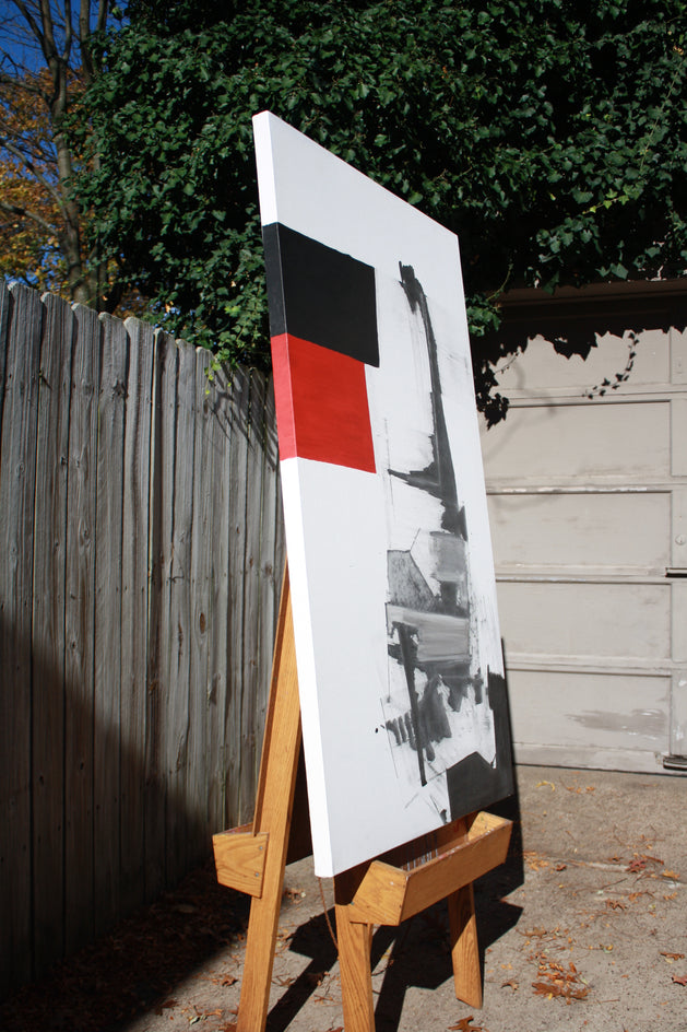 Above South by Roman Antopolsky |  Side View of Artwork 