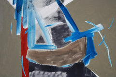 Original art for sale at UGallery.com | Bird by Roman Antopolsky | $4,000 | mixed media artwork | 60' h x 36' w | thumbnail 4