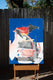Original art for sale at UGallery.com | Boat by Roman Antopolsky | $2,200 | mixed media artwork | 40' h x 30' w | thumbnail 3