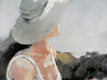 Original art for sale at UGallery.com | Romantic Notion by Mary Pratt | $2,900 | oil painting | 48' h x 24' w | thumbnail 4