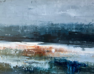 Original art for sale at UGallery.com | Through Time by Ronda Waiksnis | $1,400 | oil painting | 24' h x 48' w | photo 4