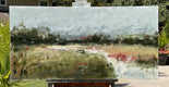 Original art for sale at UGallery.com | A River's Guide by Ronda Waiksnis | $2,600 | oil painting | 24' h x 48' w | thumbnail 3
