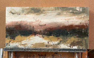 Original art for sale at UGallery.com | Abstract View by Ronda Waiksnis | $675 | oil painting | 12' h x 24' w | photo 3
