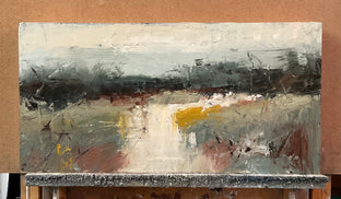 Original art for sale at UGallery.com | Abstract View II by Ronda Waiksnis | $675 | oil painting | 12' h x 24' w | photo 4
