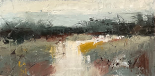 Original art for sale at UGallery.com | Abstract View II by Ronda Waiksnis | $675 | oil painting | 12' h x 24' w | photo 1