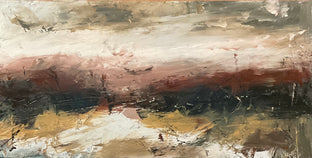 Original art for sale at UGallery.com | Abstract View by Ronda Waiksnis | $675 | oil painting | 12' h x 24' w | photo 1