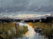 Original art for sale at UGallery.com | Ebenezer Stream - After Rain by Ronda Waiksnis | $750 | oil painting | 22' h x 30' w | thumbnail 1