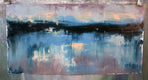 Original art for sale at UGallery.com | Evening's Refuge by Ronda Waiksnis | $675 | oil painting | 15' h x 30' w | thumbnail 2