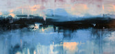 Original art for sale at UGallery.com | Evening's Refuge by Ronda Waiksnis | $675 | oil painting | 15' h x 30' w | thumbnail 4