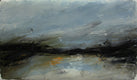 Original art for sale at UGallery.com | Focus: Spear Lake by Ronda Waiksnis | $1,400 | oil painting | 27' h x 46' w | thumbnail 1
