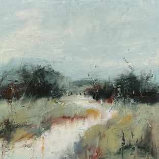 Original art for sale at UGallery.com | Free Flowing Path by Ronda Waiksnis | $2,200 | oil painting | 30' h x 30' w | photo 1