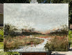 Original art for sale at UGallery.com | Landscape's Reminder by Ronda Waiksnis | $2,750 | oil painting | 36' h x 48' w | thumbnail 3