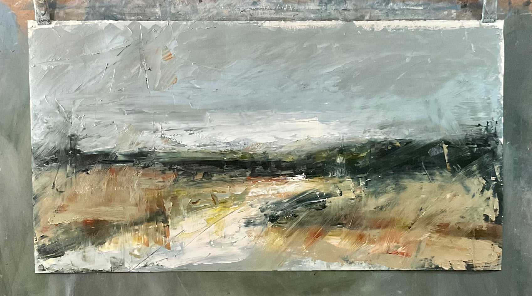 On Many Evenings by Ronda Waiksnis |  Context View of Artwork 