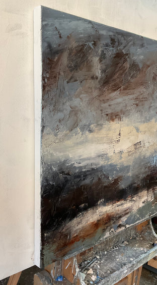 Original art for sale at UGallery.com | Seduction of a Storm by Ronda Waiksnis | $1,950 | oil painting | 30' h x 36' w | photo 2