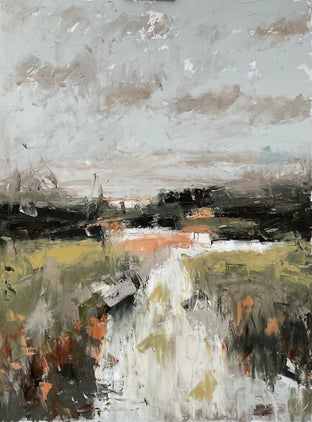 Original art for sale at UGallery.com | Spring Path on Ebenezer by Ronda Waiksnis | $2,750 | oil painting | 48' h x 36' w | photo 1