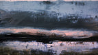 Original art for sale at UGallery.com | Undertones in Nature by Ronda Waiksnis | $1,275 | oil painting | 15.5' h x 47' w | thumbnail 4