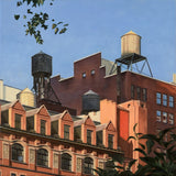 Original art for sale at UGallery.com | Rooftops from Madison Square Park by Nick Savides | $2,850 | oil painting | 24' h x 24' w | thumbnail 1