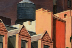 Original art for sale at UGallery.com | Rooftops from Madison Square Park by Nick Savides | $2,850 | oil painting | 24' h x 24' w | thumbnail 4