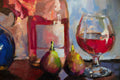 Original art for sale at UGallery.com | Rose, Rose' and Figs by Jonelle Summerfield | $475 | oil painting | 11' h x 14' w | thumbnail 4