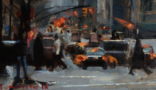 Rush Hour in Manhattan by Jonelle Summerfield |  Context View of Artwork 