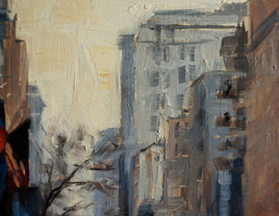Rush Hour in Manhattan by Jonelle Summerfield |   Closeup View of Artwork 
