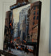 Original art for sale at UGallery.com | Rush Hour in Manhattan by Jonelle Summerfield | $600 | oil painting | 12' h x 12' w | thumbnail 2