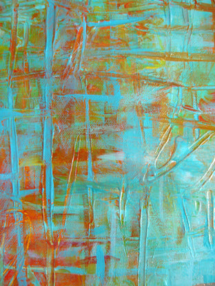 Original art for sale at UGallery.com | Rust by Natasha Tayles | $800 | acrylic painting | 28' h x 22' w | photo 4