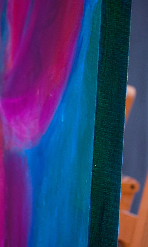 A Broad + Experiential Education by Ruth-Anne Siegel |  Side View of Artwork 