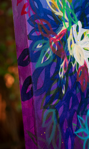 Dream Away by Ruth-Anne Siegel |  Side View of Artwork 