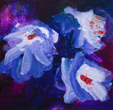 Original art for sale at UGallery.com | The Ghost Lingers 8 by Ruth-Anne Siegel | $275 | acrylic painting | 12' h x 12' w | thumbnail 1