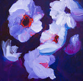 Original art for sale at UGallery.com | The Ghost Lingers 9 by Ruth-Anne Siegel | $275 | acrylic painting | 12' h x 12' w | thumbnail 1