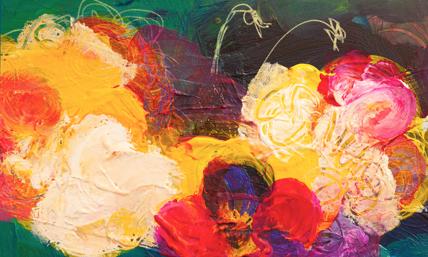 The Keys to Unlock by Ruth-Anne Siegel |  Closeup View of Artwork 