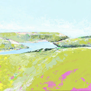Original art for sale at UGallery.com | Over the Hill by Ruth LaGue | $475 | acrylic painting | 12' h x 12' w | photo 1