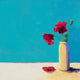 Original art for sale at UGallery.com | Poppies - Still Life by Ruth LaGue | $525 | acrylic painting | 12' h x 12' w | thumbnail 1