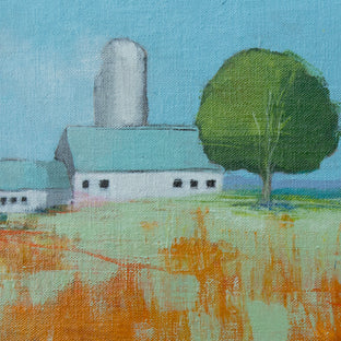 Original art for sale at UGallery.com | Silo and Barn by Ruth LaGue | $475 | acrylic painting | 12' h x 12' w | photo 4