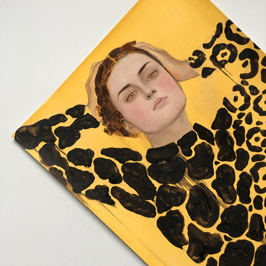 Siren II by Ryan Pickart |  Side View of Artwork 