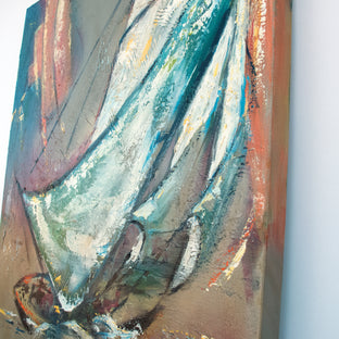 Original art for sale at UGallery.com | Sail Away VII by Sharon Sieben | $950 | acrylic painting | 30' h x 24' w | photo 2