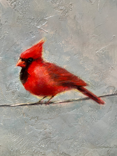 ...Always Near - Commission by Sally Adams |   Closeup View of Artwork 