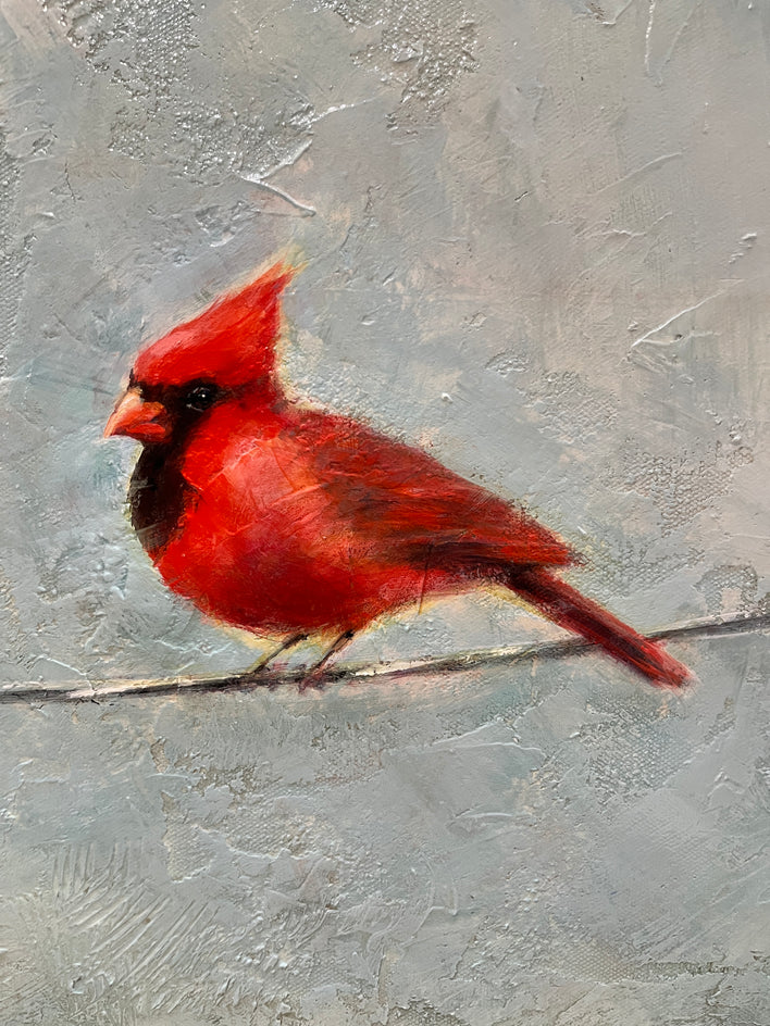 ...Always Near - Commission by Sally Adams |  Closeup View of Artwork 