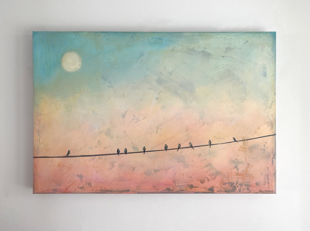 Daybreak by Sally Adams |  Context View of Artwork 