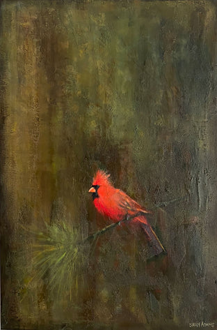 Original art for sale at UGallery.com | Intermediary by Sally Adams | $2,400 | acrylic painting | 36' h x 24' w | photo 1